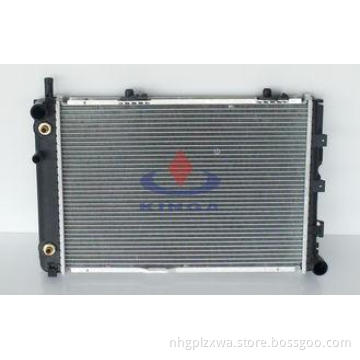Aluminium Mechanical Type automobile radiators For Benz W12